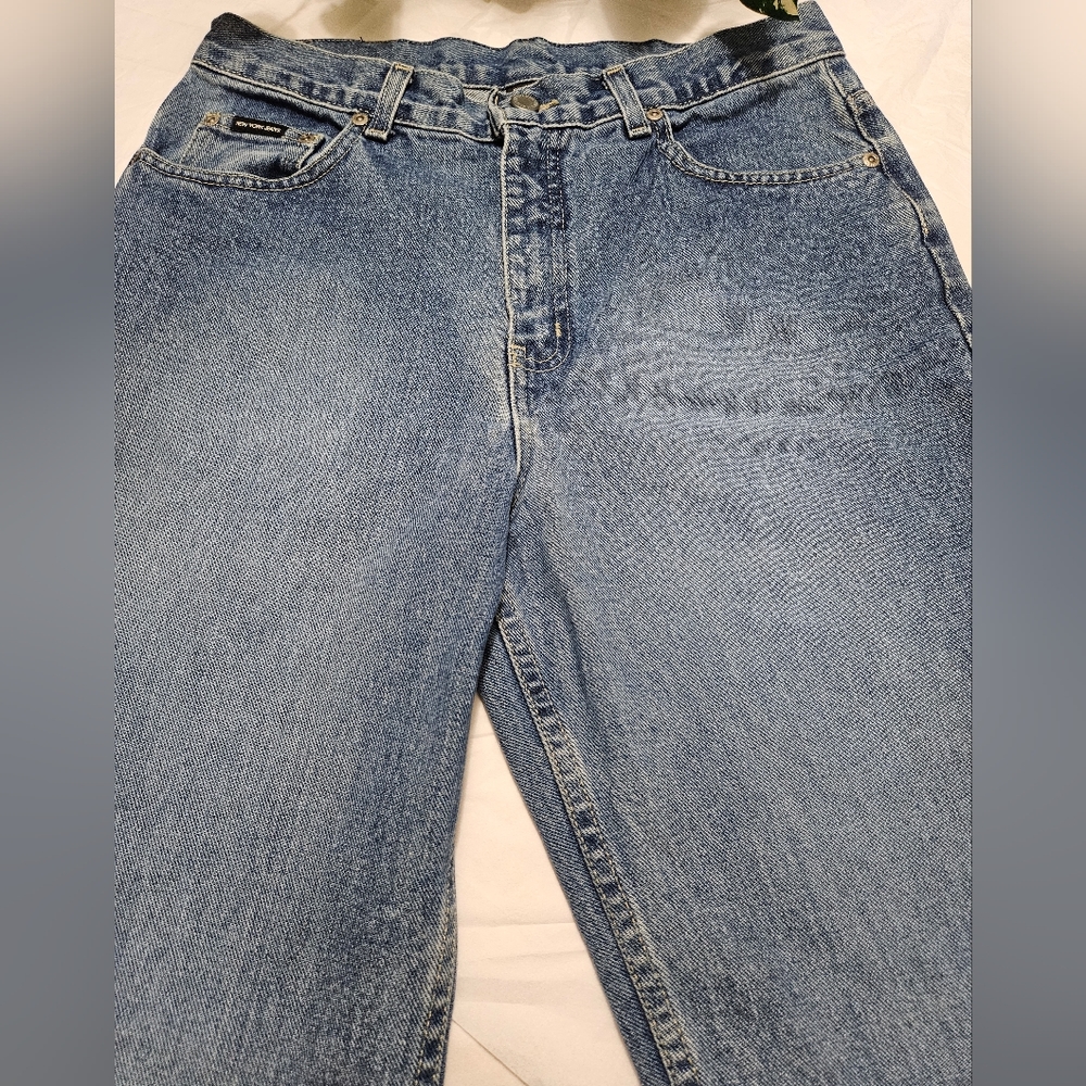 New York & Company High Rise Blue Jeans